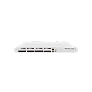 MikroTik Switch CRS317-1G-16S+RM | 16 SFP+ 10G Ports, 1 Gigabit Port, Dual PSU, Layer 3 Rackmount Smart Switch