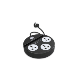 Portronics Power Plate 5 Extension Board with 3 AC Sockets & 3 USB Ports