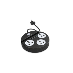 Portronics Power Plate 5 Extension Board with 3 AC Sockets & 3 USB Ports