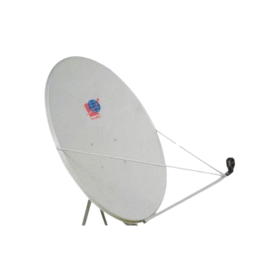Solid 120cm Satellite Offset DTH Antenna