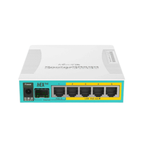 MIKROTIK hEX PoE RB960PGS  Powerful Gigabit PoE Router