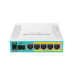 MIKROTIK hEX PoE RB960PGS  Powerful Gigabit PoE Router