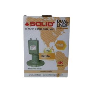 SOLID 5G FILTER 17K 65dB C-BAND DUAL OUT LNBF