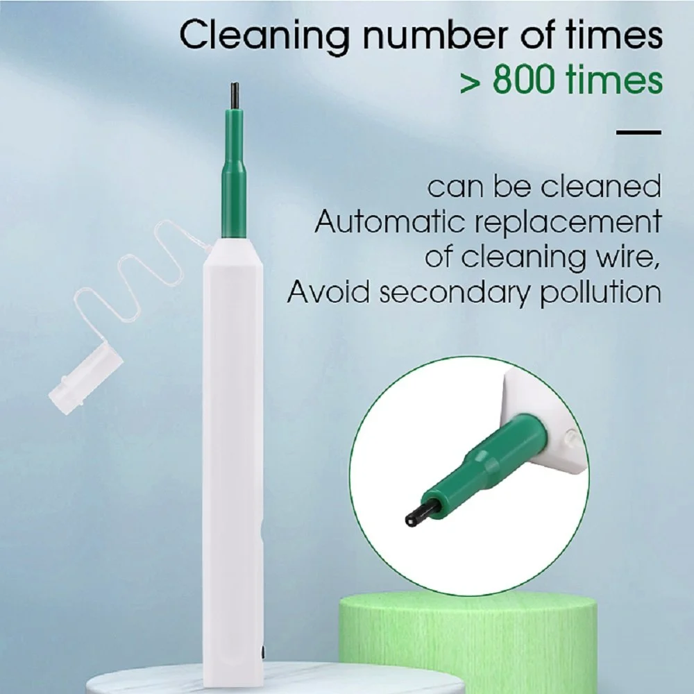 Fiber Optic Connector Cleaner – 2.5mm Cleaning Pen for SC/FC/ST port - Image 2