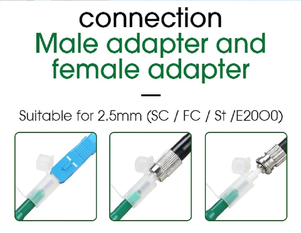 Fiber Optic Connector Cleaner – 2.5mm Cleaning Pen for SC/FC/ST port - Image 8