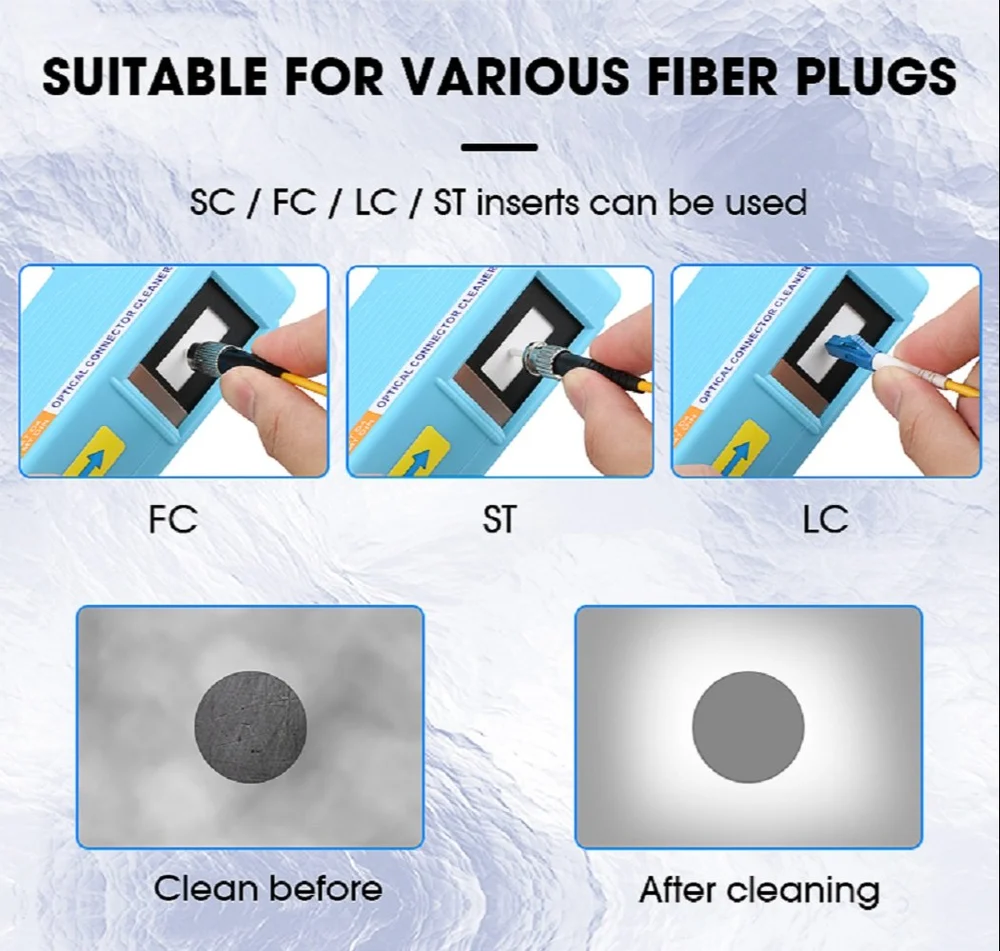 Fiber Optic Cleaner Cable Cleaning TooL - Image 5
