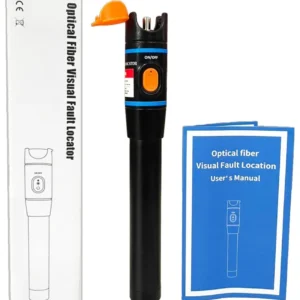 Techtest Visual Fault Locator Fiber Optic Cable Tester 10mw | Red Laser Light 10km Pen Type VFL Sc/fc/st