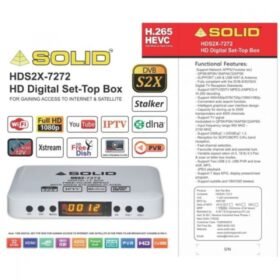 ANDROID TV BOX SOLID HDS2X-7272 HD