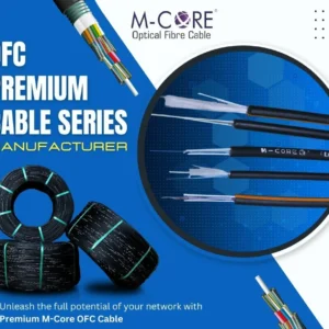 Optical Fiber Cable M-core 2 Core FTTH Drop cable