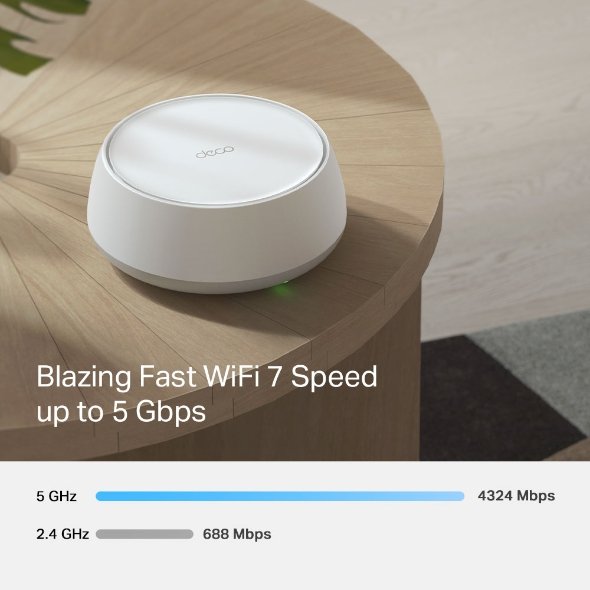 TP-Link Deco BE25 BE5000 Whole Home WiFi 7 Mesh System (3-Pack) - Image 5