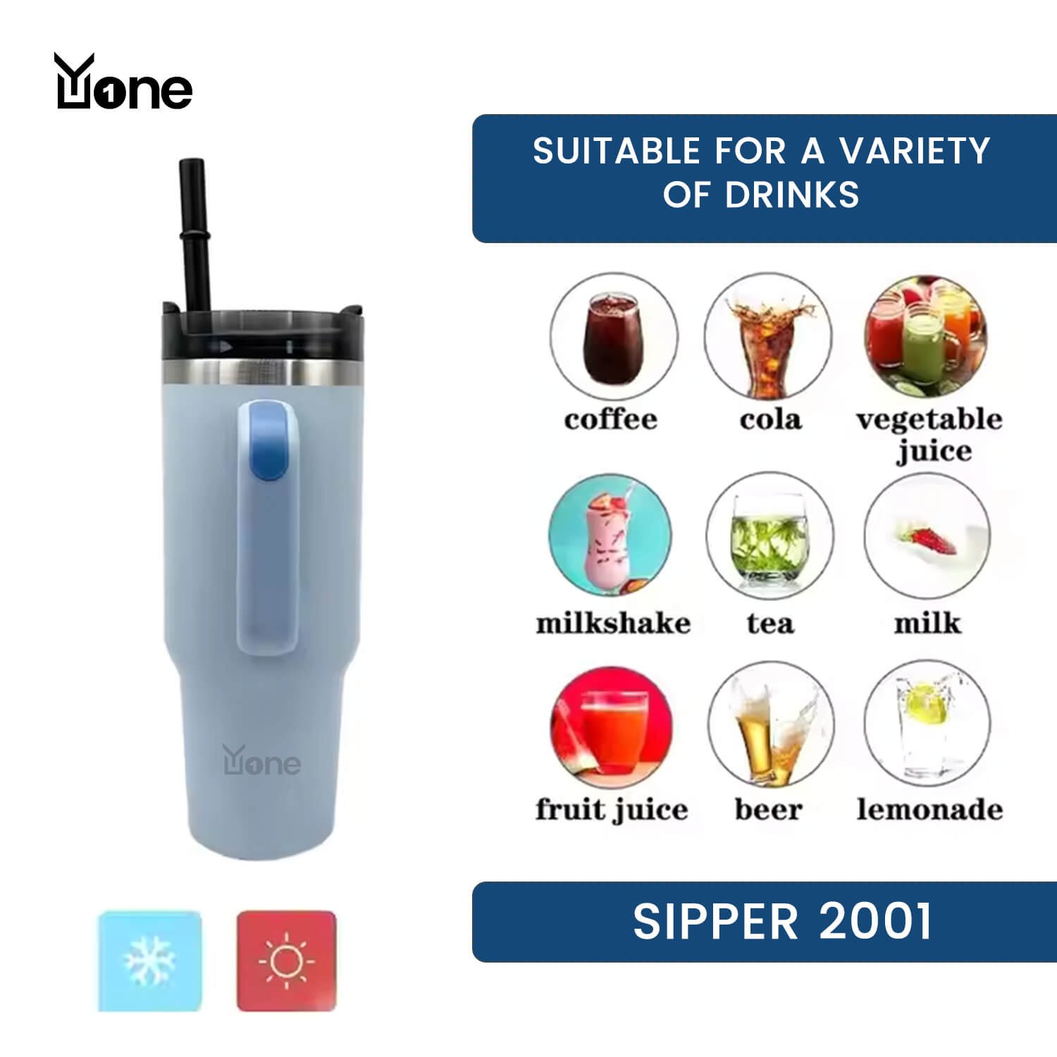 YuOne Sipper 2001 900ml - Image 3