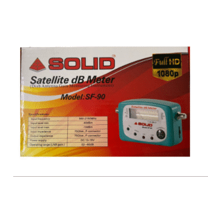 DB METER SOLID SF-90 Satellite Analog dB Meter