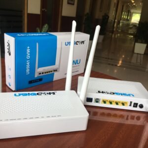 UBIQCOM 1GE + 3FE + 1 POTS + WIFI UB5041 GVW+ Single Band XPON ONU