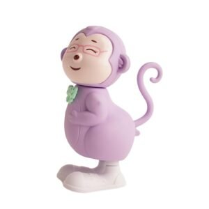 Monkey Toy with Key Operated Winding and Moving Toy