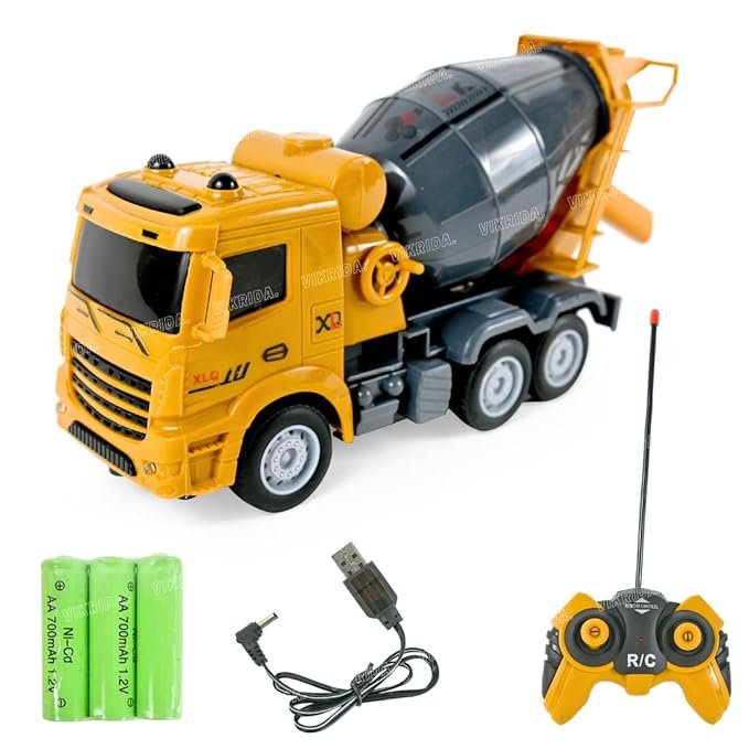 Remote Control Front Happy Mixer Truck Toy