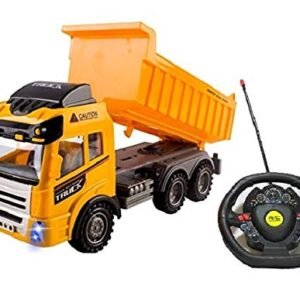 Remote Control Garbage Truck Construction Automobile Vehicle RC Dumper Truck Construction Toy for Kids