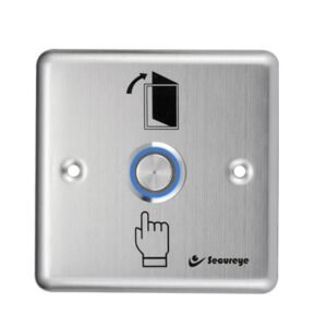 Secureye Access Control Push Button S-BSB | Stainless Steel Exit Switch for Access Control