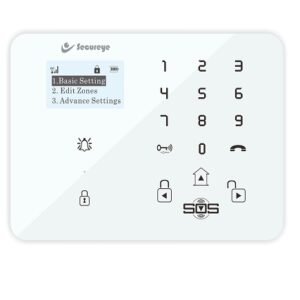 Secureye Wired Accessories GSM S-AL370 | GSM Alarm System with LCD Display