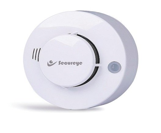 Secureye Wired Accessories Intrusion Alarm S-SN02 Wired Photoelectric Smoke Detecto