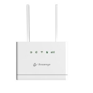 Secureye 4G WiFi Router S-4GVR100 300 Mbps 4G LTE WiFi Router with SIM Support