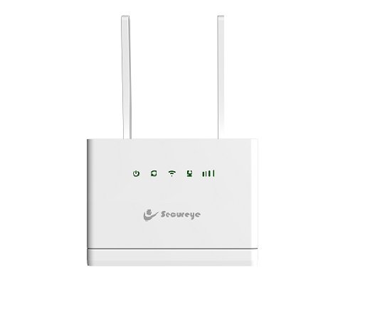 Secureye 4G WiFi Router S-4GVR100 300 Mbps 4G LTE WiFi Router with SIM Support