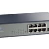 Optilink OP-MEN 95612 8 Port 100/1000 TX + 2 SFP 100/1000 FX Layer 2 Managed Switch with Battery back up