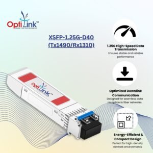 Optilink SFP  XSFP-1.25G-D40(Tx1490/Rx1310)