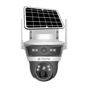 Secureye CCTV Camera S-SSD-PTZ8 Defender Duo Solaris 4G Solar Linkage Camera | Wireless Surveillance