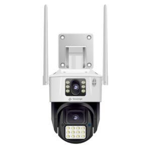 Secureye CCTV Camera S-SSD-PTZ5 – Defender-DUO 4G Smart Dual Lens Linkage Outdoor PT Camera