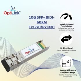 Optilink SFP 10G SFP+ BIDI-60KM(Tx1270/Rx1330)