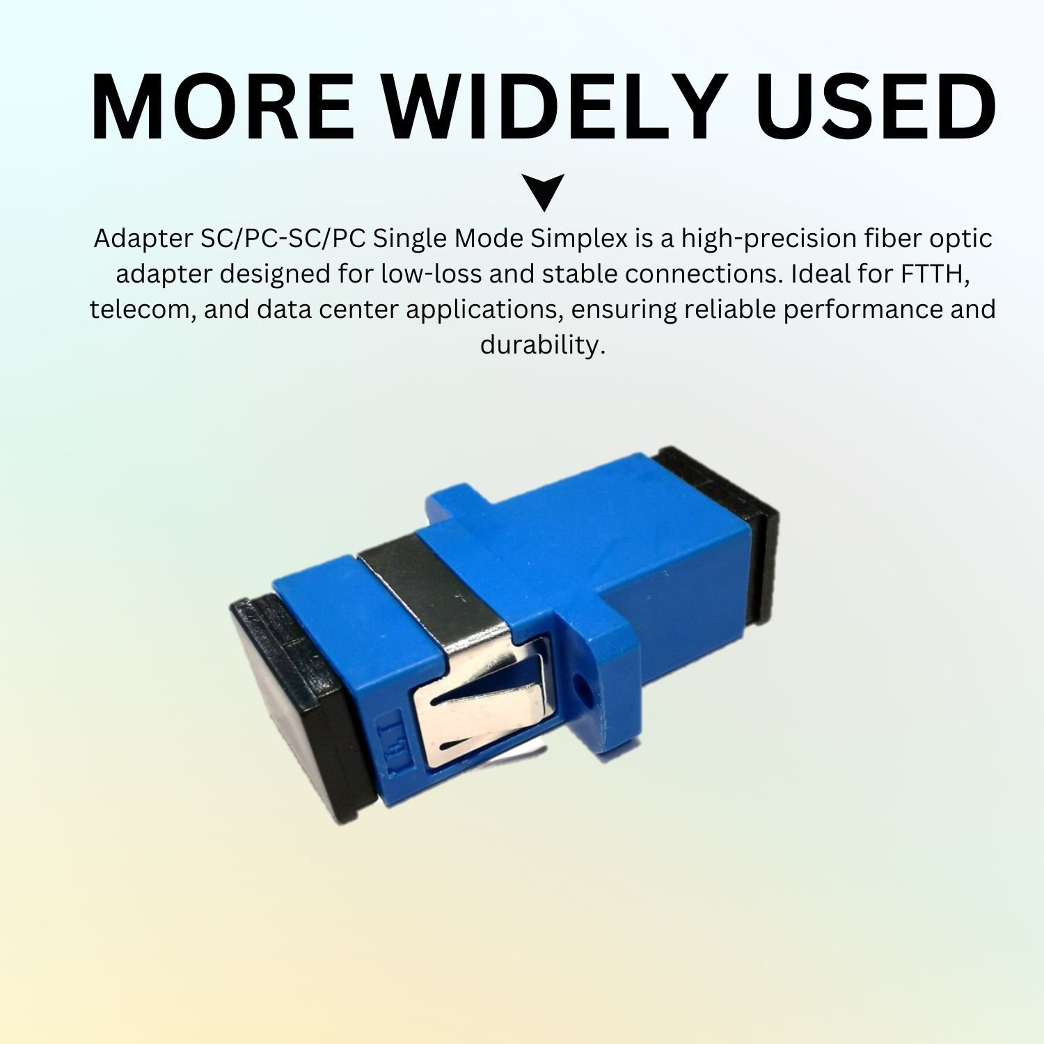 PATCH CODE Adapter SC/PC-SC/PC, Single mode, Simplex (PACK OF 20 PCE) - Image 3