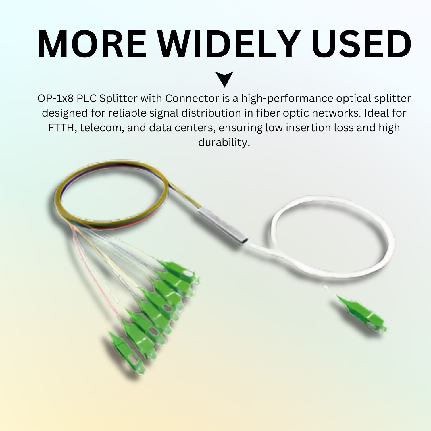 OptiLink OP-1x8 PLC SPLITTER WITH CON Connector (pack of 2) - Image 3