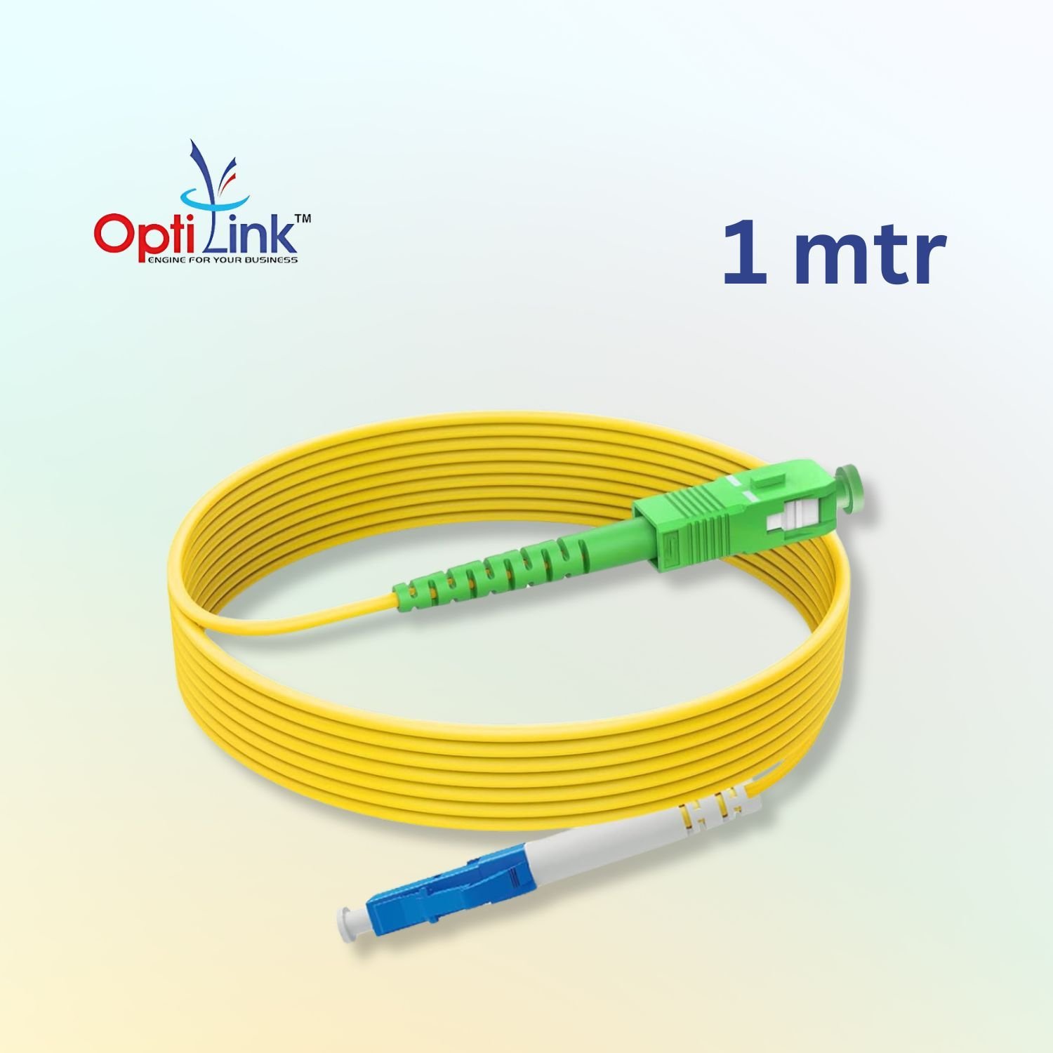 OptiLink OP-FIB SC/UPC-LC/UPC SIMPLEX-SM-3.0mm-PC-1mtr.