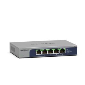 NETGEAR (MS105) 5-Port Multi-Gigabit (2.5G) Ethernet Unmanaged Switch