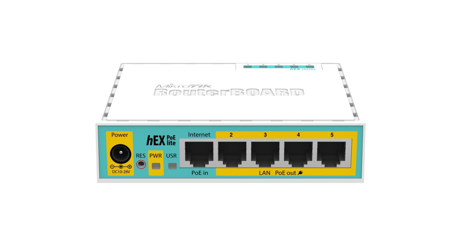 MikroTik hEX PoE Lite RB750UPr2 Compact PoE Router for Small Networks