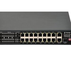 Secureye POE Switch S-16FE-2UG-1UF-250W 16-Port PoE Switch