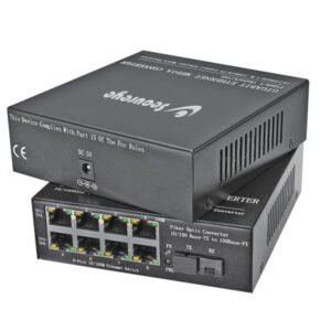 Secureye Media Converter  S-8SMSF-FE 8 Port 10/100 Media Converter