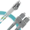 Optilink PATCH CODE LC/UPC-LC/UPC DUPLEX-MM OM3 3.0MM Cable 10mtr with clip