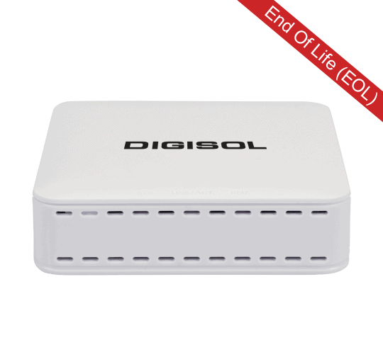 Digisol DG-GR1010 – GEPON ONU Router with 1 PON & 1 Giga Port