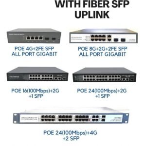 TRICOM POE SWITHCES TR-950 +SFP FIBER UPLINK