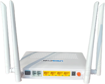 UBIQCOM 4GE + 2VOICE + DUAL-BAND WIFI GPON/XPON ONU Router UB5042 GVW-D dual-mode ONU