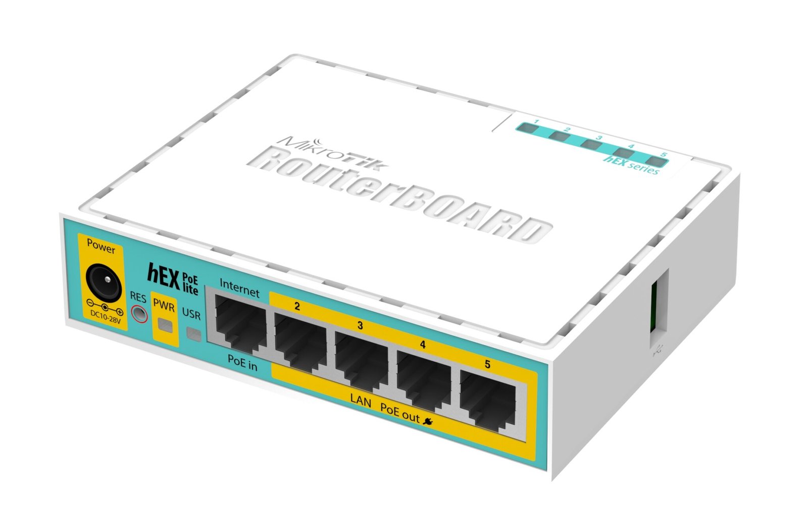 MikroTik hEX PoE Lite RB750UPr2 Compact PoE Router for Small Networks - Image 3