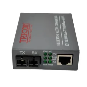 TRICOM Media Converter GS03 10/100/1000 Mbps GIGA Single Mode Dual Fiber