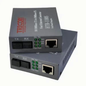 TRICOM Media Converter HTB-1100S- 10/100 Mbps Single Fiber 20 km