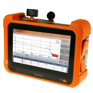 STANLAY SOT 300 OTDR SOT Series OTDR providing Built in Optical laser source, Optical power meter & Visual fault locator