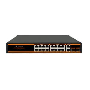 Secureye POE Switchs S-16FE-2UG-2UF-300W-NB 16 Port