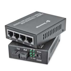 Secureye Media Converter S-4SMSF-FE 4 Port 10/100 Media Converter