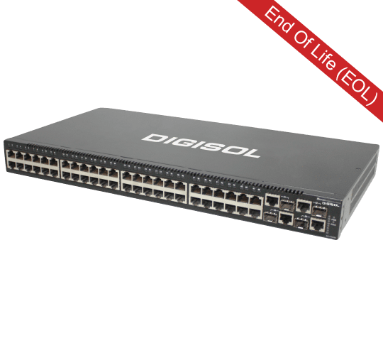 DG-FS4528/DG-FS4552 – Digisol 24/48 Port Fast Ethernet Layer 2 Managed Switch
