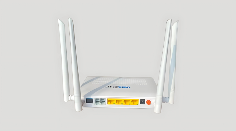 UBIQCOM 4GE + 2VOICE + DUAL-BAND WIFI GPON/XPON ONU Router UB5042 GVW-D dual-mode ONU