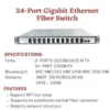 TRICOM SFP Fiber Switch 24 Port